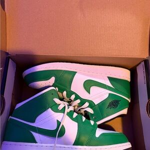 Lucky green air Jordan’s never worn